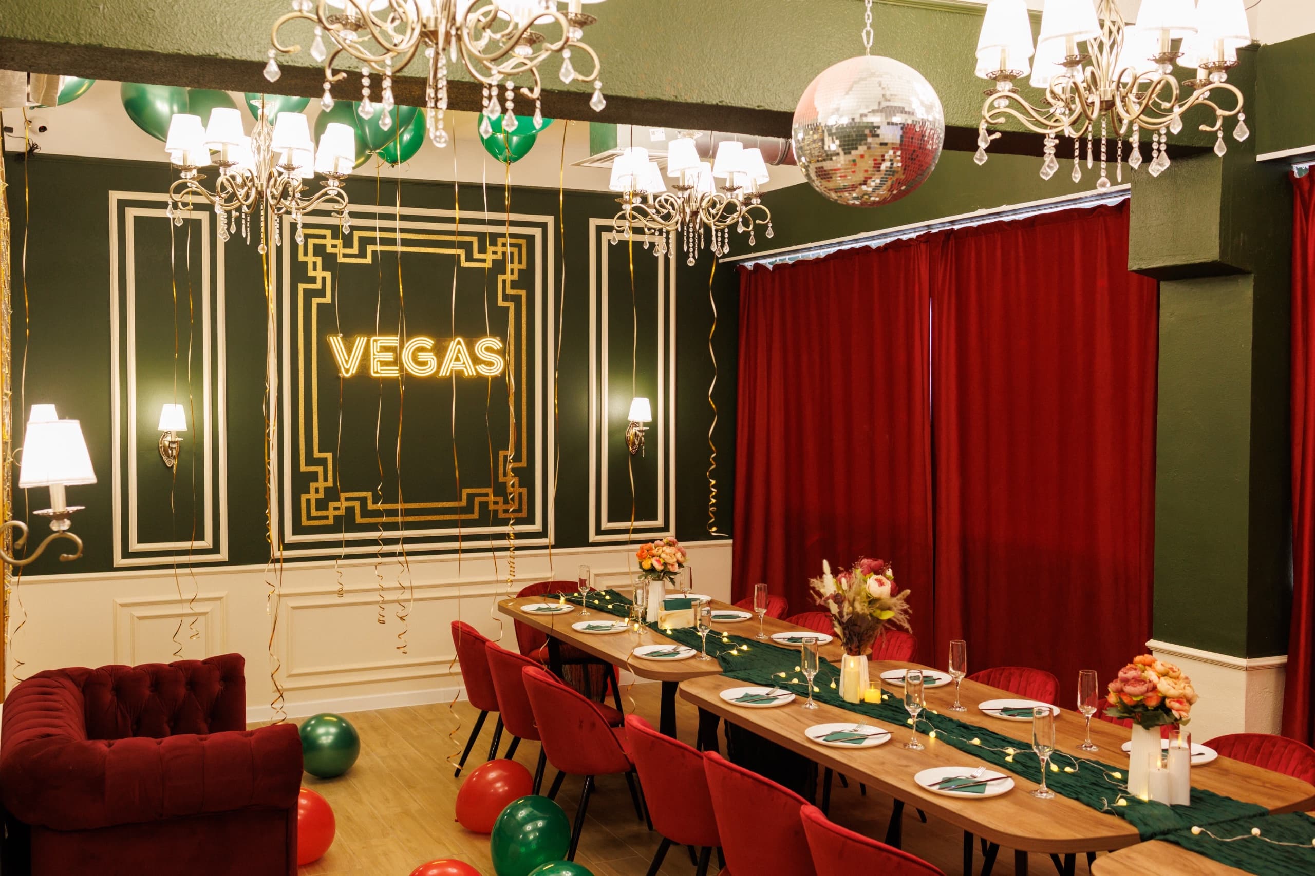 Зал Вегас (Vegas) до 29 чел. (45 кв.м)