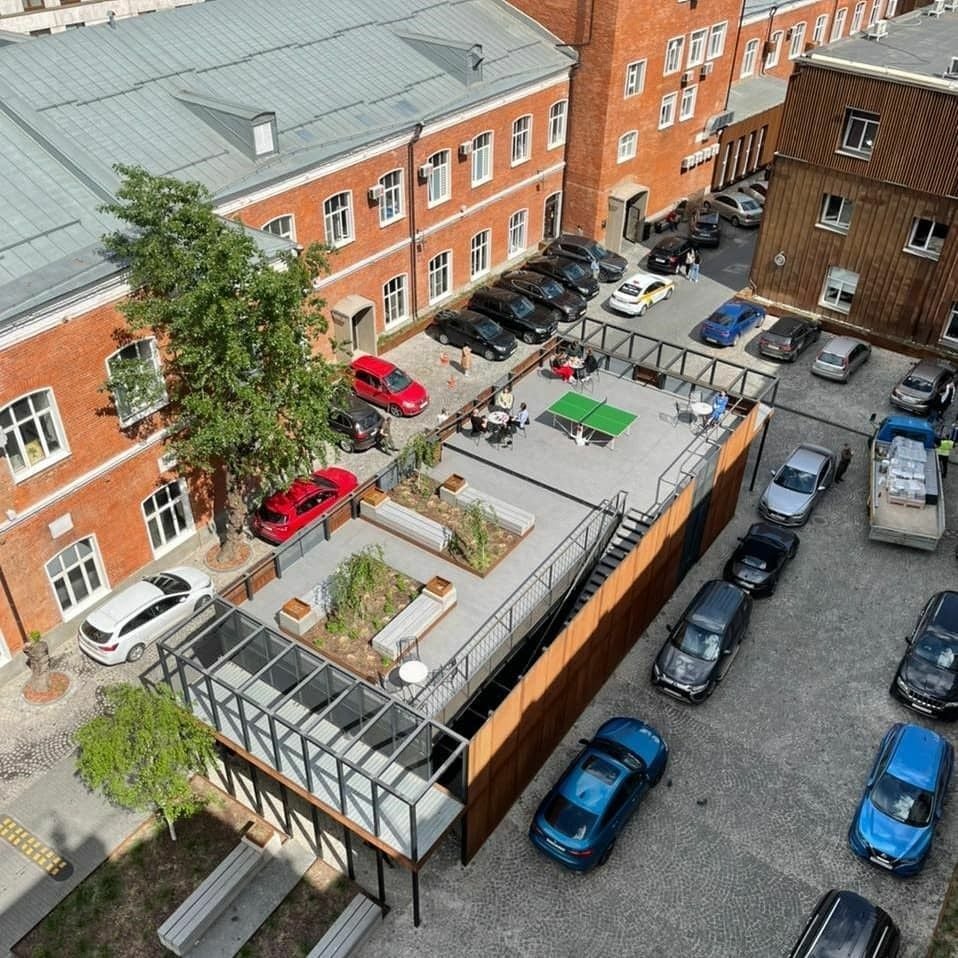 Аренда площадки Классический лофт на Тульской: зал с верандой 140 м² в Москве — фото 14