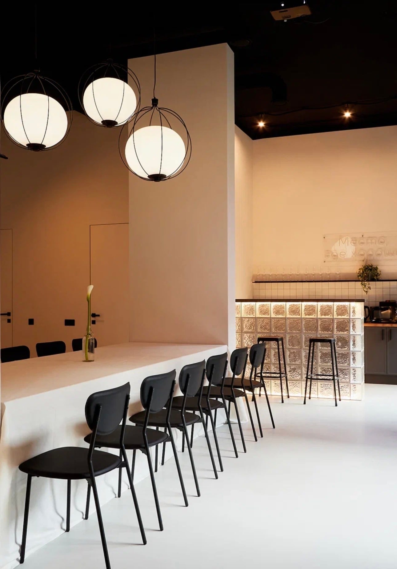 Фотография площадки Светлый лофт в стиле минимализм