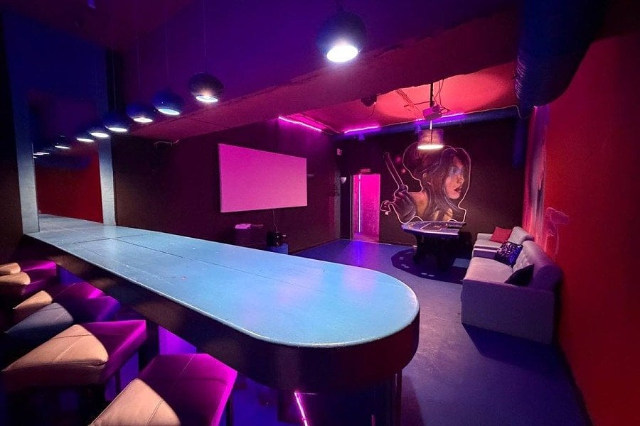 Аренда площадки NEON LOUNGE - стильный, неоновый лофт в Москве — фото 1