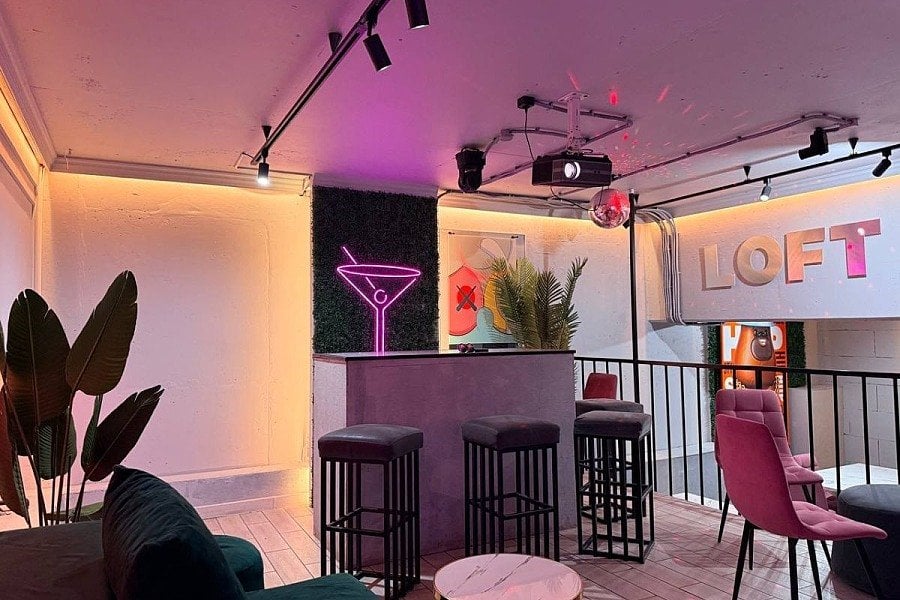 Аренда площадки COCTAILS - двухуровневый лофт для вечеринок в Москве — фото 1